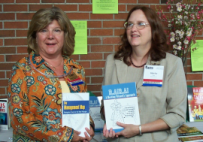 Authors: Deborha Avrin and Shirley Fine Lee at Dallas ASTD book signing for RARA A Meeting Wizard's Approach